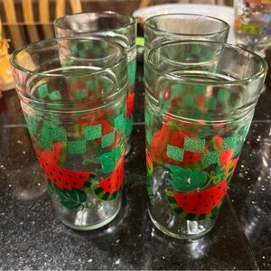 Vintage drinking glasses